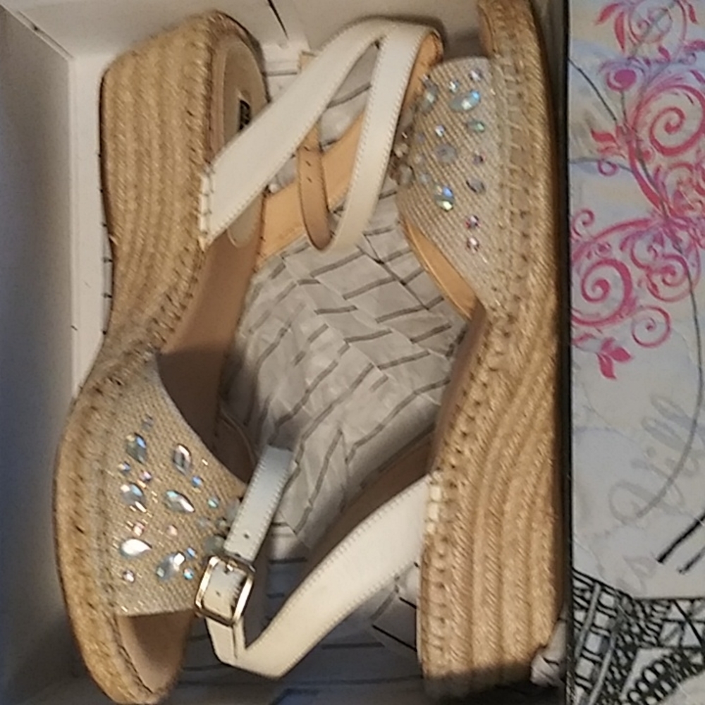 Bejeweled espadrilles